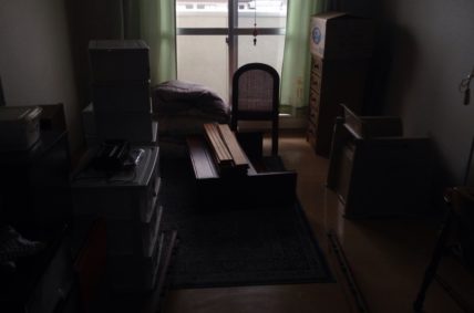独身寮の片付け　名古屋市