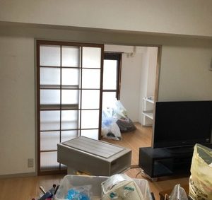 春日井市で片付け不用品回収作業