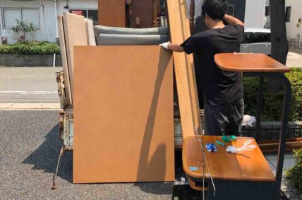 春日井市で引越しごみ回収のご依頼。
