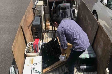 春日井市で引越しごみ回収の作業のご依頼