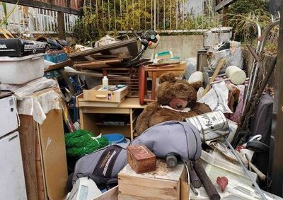 岐阜県多治見市で不用品回収の作業