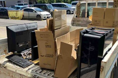 春日井市でパソコン、家電の回収のご依頼